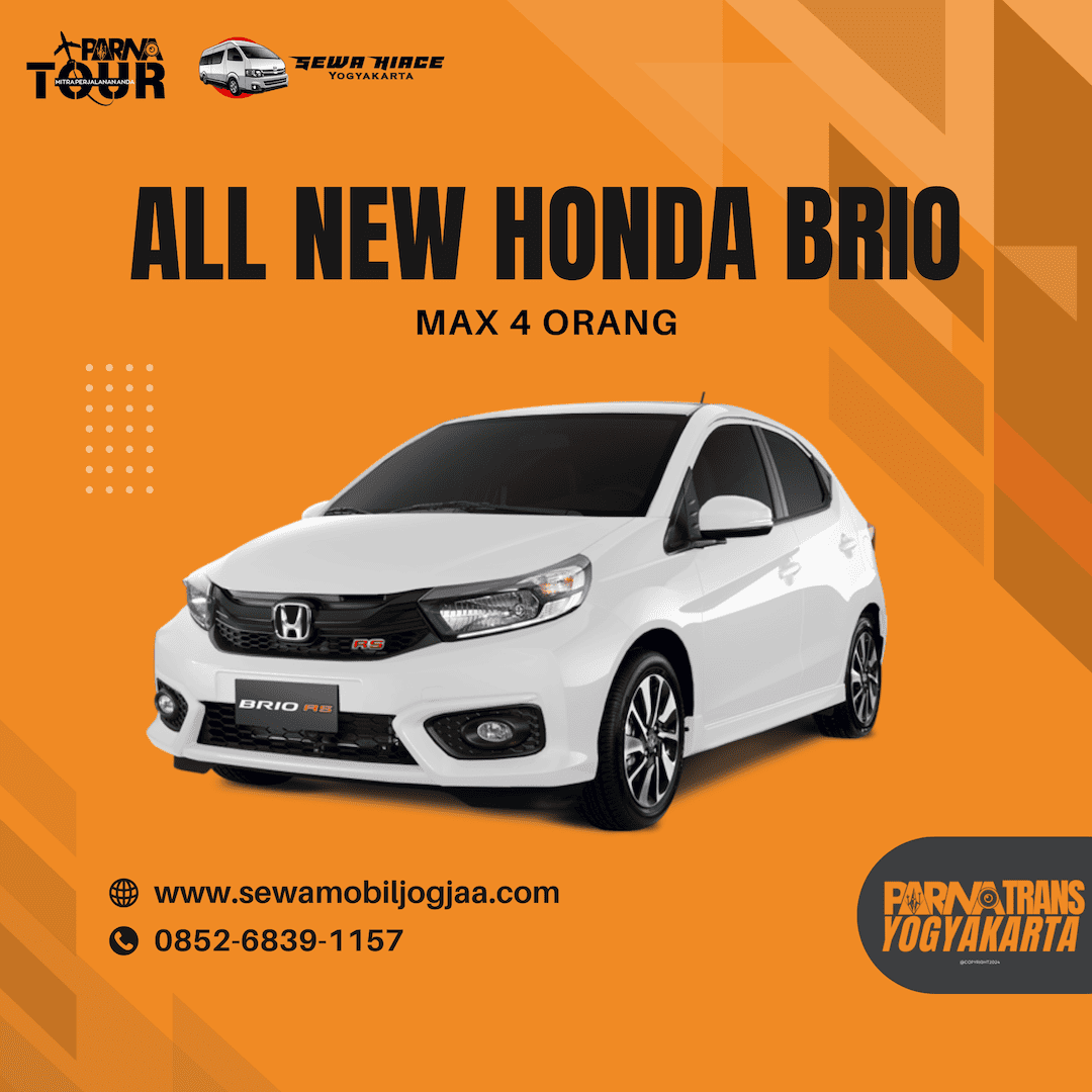 Gambar Sewa Mobil New Honda Brio